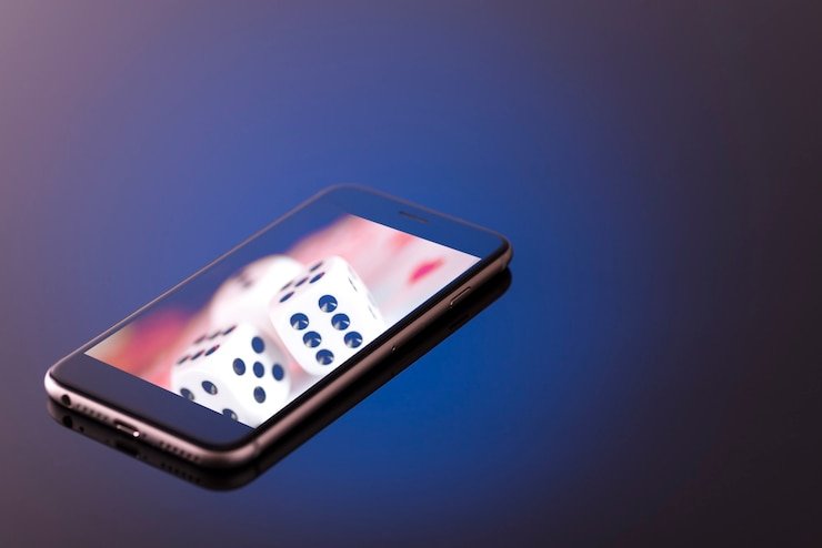 Menu navigasi aplikasi khoot menampilkan olahraga, live dealer, slot, dan esports